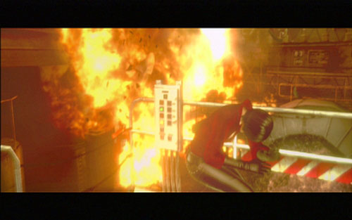 Climb it up and kill all enemies there - Chapter 1 - Ship Corridors | Adas campaign - Adas campaign - Resident Evil 6 Game Guide