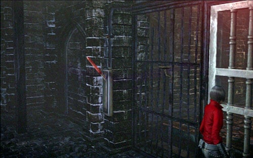 By walking on the underground corridor youll get to the room with two locked grates - Chapter 2 - Second Fragment of The Key | Adas campaign - Adas campaign - Resident Evil 6 Game Guide