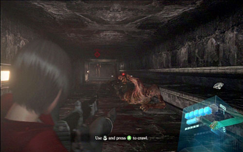 Along your way youll encounter also three undeads - Chapter 2 - Last Fragment of The Key | Adas campaign - Adas campaign - Resident Evil 6 Game Guide