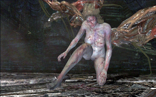 After getting inside you have to go through the double gate - Chapter 2 - Fighting Deborah | Adas campaign - Adas campaign - Resident Evil 6 Game Guide