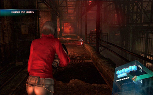 At the end of the sidewalk youll find the door, from behind which a powerful mutant will come running - Chapter 2 - The Secret Laboratory | Adas campaign - Adas campaign - Resident Evil 6 Game Guide