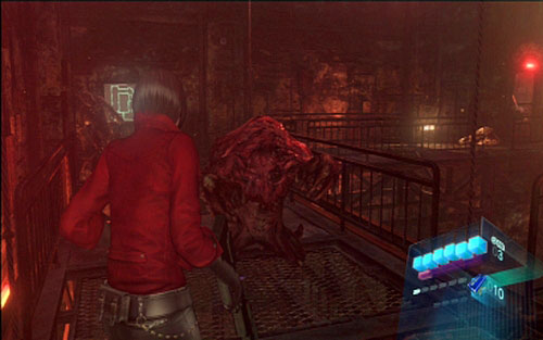 By going forwards, youll reach a room where youll be ordered to get rid of all enemies - Chapter 2 - The Secret Laboratory | Adas campaign - Adas campaign - Resident Evil 6 Game Guide