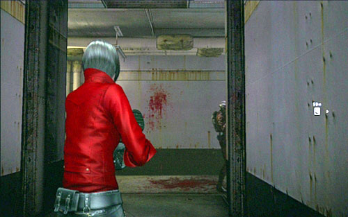 When you start the stage, silently kill the enemy on the right - Chapter 4 - Triple Lock | Adas campaign - Adas campaign - Resident Evil 6 Game Guide