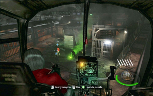 After the fight Ada will fly between three rooftops - Chapter 5 - The Helicopter Flight | Adas campaign - Adas campaign - Resident Evil 6 Game Guide