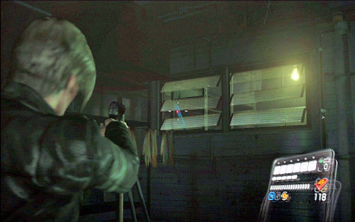 After meeting the man looking for his daughter, look at the right corner of the room - Chapter I | Emblems - Leon - Emblems - Leon - Resident Evil 6 Game Guide