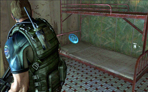 Youll find the bed with the second emblem on it - Chapter III | Emblems - Chris - Emblems - Chris - Resident Evil 6 Game Guide