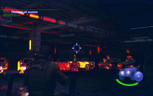 During the car chase youll reach a parking lot with large barricade - Chapter III | Emblems - Chris - Emblems - Chris - Resident Evil 6 Game Guide