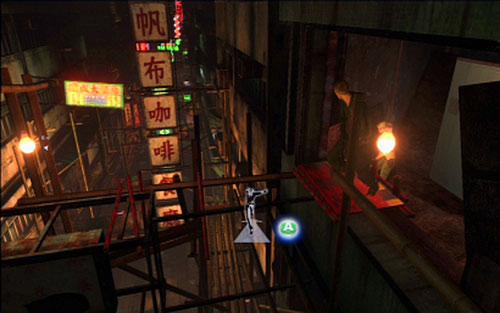 At some point you fall down from the high scaffolding on the street - Chapter IV | Emblems - Jake - Emblems - Jake - Resident Evil 6 Game Guide