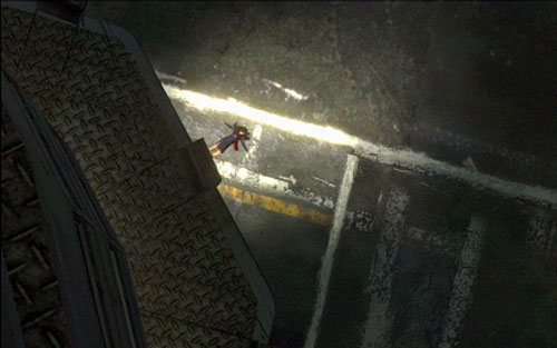 After you watch the death of your characters clone, turn around and run down the stairs - Chapter IV | Emblems - Ada Wong - Emblems - Ada Wong - Resident Evil 6 Game Guide