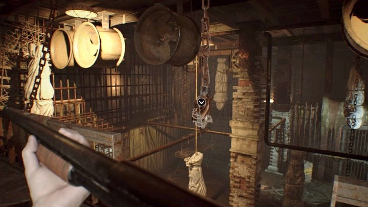 Enter the Dissection Room and then go to the Morgue - Resident Evil 7: Main House: Basement walktrough - Resident Evil VII Walkthrough - Resident Evil 7 Guide, Walkthrough