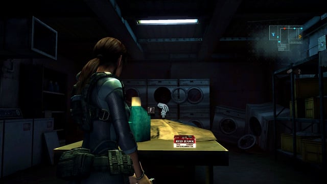 Now you can return to the place where youve seen a tied man and try to rescue him - Into the Depths - part III - Episode 1 - Resident Evil: Revelations - Game Guide and Walkthrough