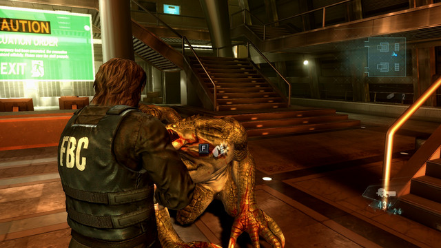 To save ammo, you can finish enemies off with fists - Ghosts of Veltro - part I - Episode 3 - Resident Evil: Revelations - Game Guide and Walkthrough