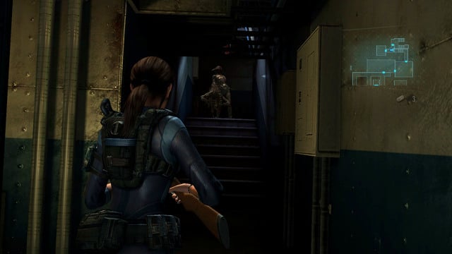 When you hear a woman voice and see a normal mutant, prepare for a boss attack - A Nightmare Revisited - Episode 4 - Resident Evil: Revelations - Game Guide and Walkthrough