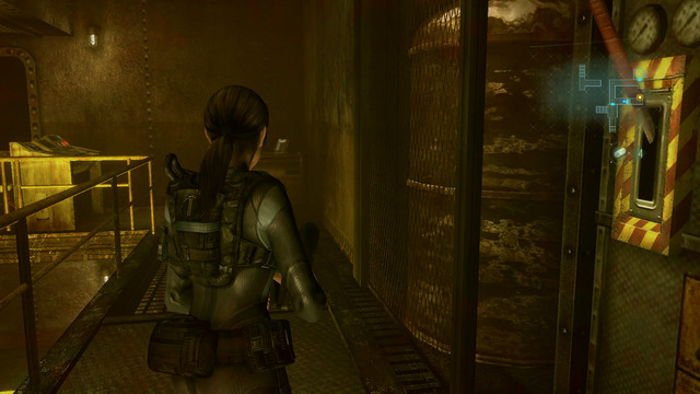 You get to the place where partner awaits you - Secrets Uncovered - part II - Episode 5 - Resident Evil: Revelations - Game Guide and Walkthrough