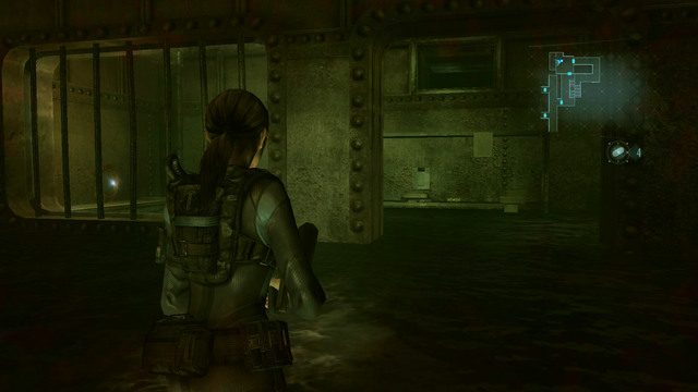 This unlocks an access to the cog, youve been passing earlier - Secrets Uncovered - part II - Episode 5 - Resident Evil: Revelations - Game Guide and Walkthrough