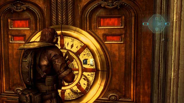 So go through the door under stairs and follow the direction that map shows you - Cat and Mouse - part I - Episode 6 - Resident Evil: Revelations - Game Guide and Walkthrough