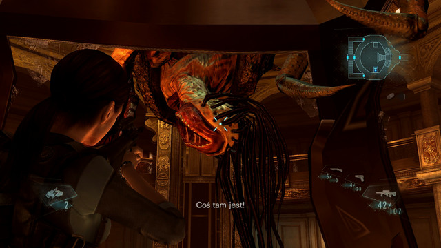 During the ride, youll be attacked by the strange mutant - Cat and Mouse - part II - Episode 6 - Resident Evil: Revelations - Game Guide and Walkthrough