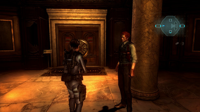 At the very bottom you find Raymond - The Regia Solis - part I - Episode 7 - Resident Evil: Revelations - Game Guide and Walkthrough