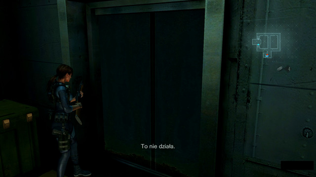 As it turns out, the elevator is broken - All on the Line - part I - Episode 8 - Resident Evil: Revelations - Game Guide and Walkthrough