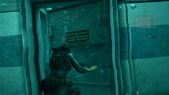 Behind a door under the water, you find a corridor leading to the staircase - All on the Line - part I - Episode 8 - Resident Evil: Revelations - Game Guide and Walkthrough
