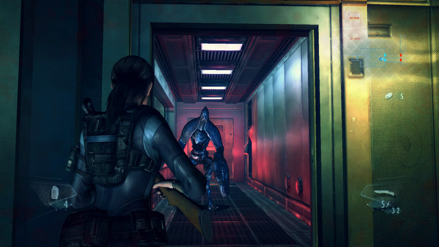 This monster deals a quite big damage if you hit you with his claws so be ready for evasions - All on the Line - part III - Episode 8 - Resident Evil: Revelations - Game Guide and Walkthrough