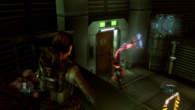 Use a shotgun, automatic rifles and grenades against shark-like enemies - No Exit - part II - Episode 9 - Resident Evil: Revelations - Game Guide and Walkthrough