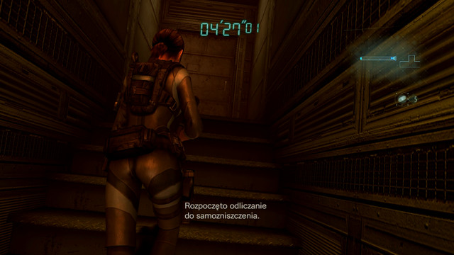 Finally, the corridor takes you to the place where you get separated with Parker and counting begins - Tangled Webs - part II - Episode 10 - Resident Evil: Revelations - Game Guide and Walkthrough