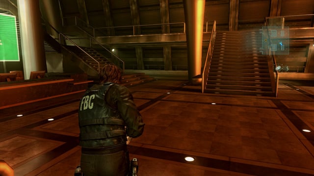 Your target is wide door to which second stairs lead - Revelations - part II - Episode 11 - Resident Evil: Revelations - Game Guide and Walkthrough