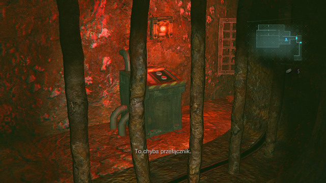 To open it, get through door on left and swim forward until you get to the power switch - The Queen is Dead - part I - Episode 12 - Resident Evil: Revelations - Game Guide and Walkthrough