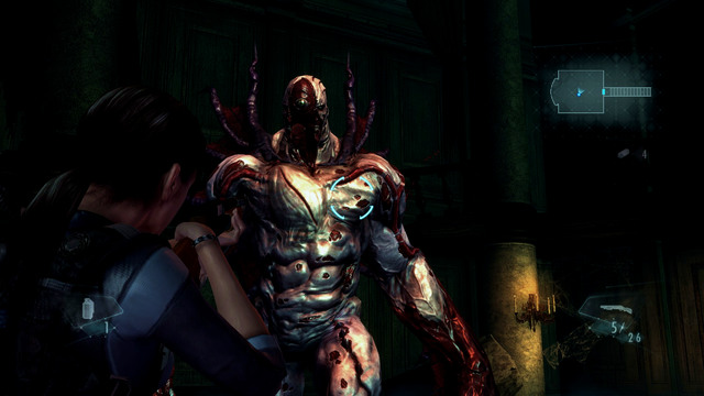 Another attack of this enemy is creating an illusion, which attacks very quickly but causes no damage - The Queen is Dead - part II - Episode 12 - Resident Evil: Revelations - Game Guide and Walkthrough