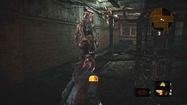 Get the opponents from behind and take them down silently. - Escape the facility - activate power supply | Penal Colony - Claire - Penal Colony - Claire - Resident Evil: Revelations 2 Game Guide