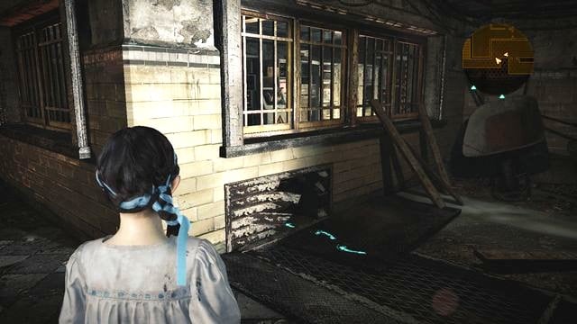 In the next room, climb down (to the left) where you shoot an opponent, from behind the corner - Cross the building | Penal Colony - Barry - Penal Colony - Barry - Resident Evil: Revelations 2 Game Guide