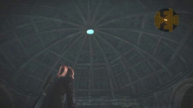 In the main part of the prison (where there is the door that opens, after you start the mechanism with the gear), look up- the emblem is under the ceiling - Penal Colony - Claire | Emblems - Episode 1 - Penal Colony - Tower Emblems - Resident Evil: Revelations 2 Game Guide