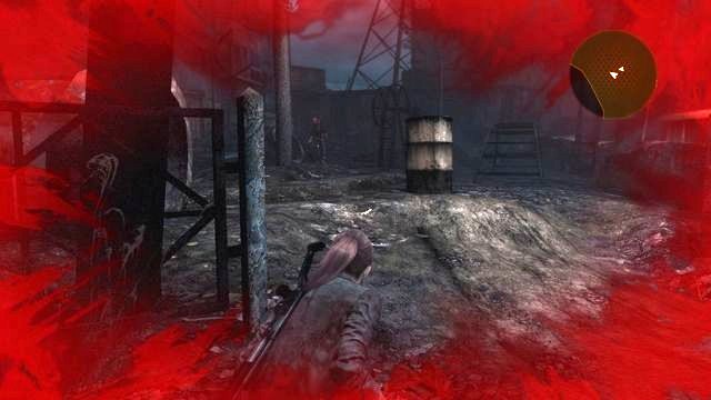 After you walk around the square on the left side, kill the next opponent and the dog, from a safe distance. - Go to the tower | Contemplation - Claire - Contemplation - Claire - Resident Evil: Revelations 2 Game Guide