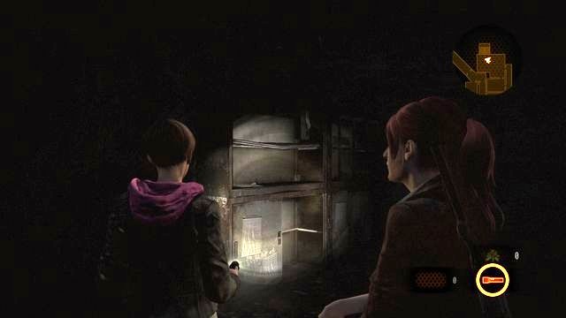 The closet with documents. - Go to the tower | Contemplation - Claire - Contemplation - Claire - Resident Evil: Revelations 2 Game Guide