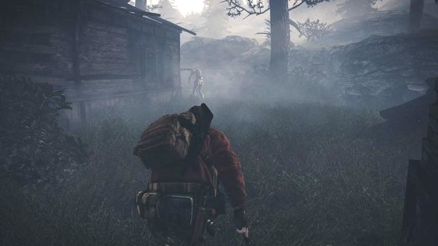 Wait for the enemy to get behind the corner of the building and get him from behind - Go to the tower | Contemplation - Barry - Contemplation - Barry - Resident Evil: Revelations 2 Game Guide