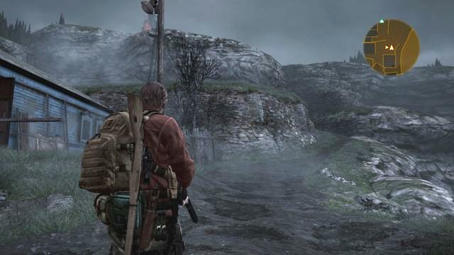 The route to leave the village. - Cross the village | Contemplation - Barry - Contemplation - Barry - Resident Evil: Revelations 2 Game Guide
