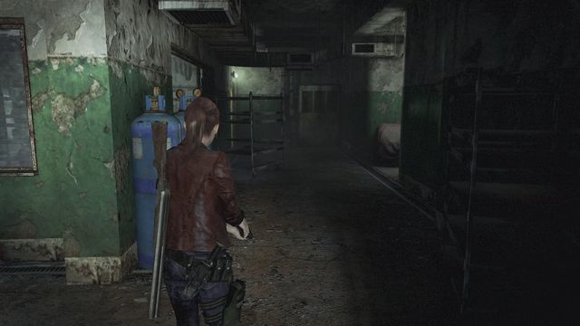 You will find the cooler room at the end of the corridor. - Find Neil | Judgement - Claire - Judgement - Claire - Resident Evil: Revelations 2 Game Guide