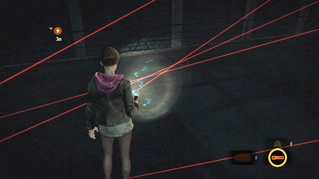 Go back to the ground floor with the key and open the door behind the star - Find Neil | Judgement - Claire - Judgement - Claire - Resident Evil: Revelations 2 Game Guide