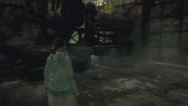 The hole, through which Natalia will get to the top. - Leave the sewers - Sluice gates | Judgement - Barry - Judgement - Barry - Resident Evil: Revelations 2 Game Guide