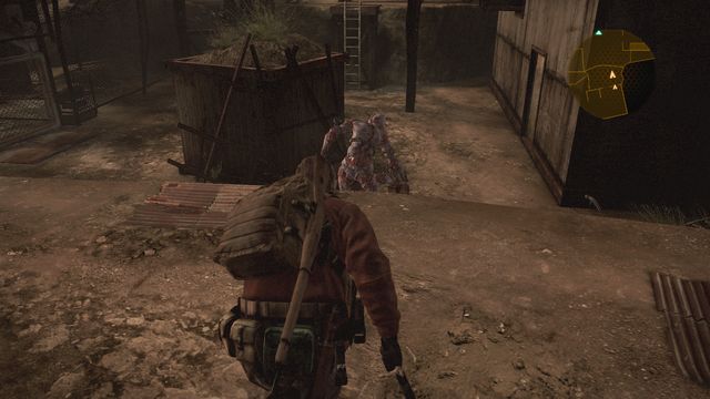 You can easily ambush the first enemy from behind. - Find Alex | Judgement - Barry - Judgement - Barry - Resident Evil: Revelations 2 Game Guide