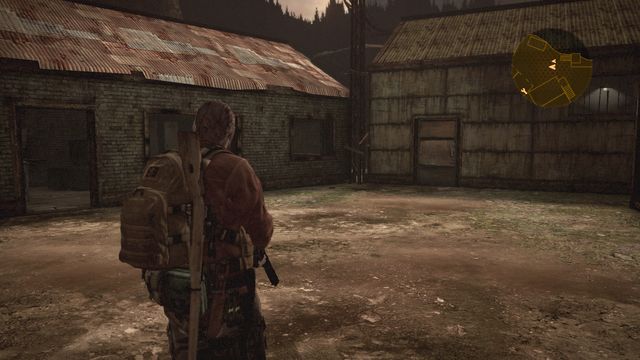 On your left, there is a table using which you can upgrade your weapon and a Note. In front of you, you can see the conveyor belt switch. - Find Alex | Judgement - Barry - Judgement - Barry - Resident Evil: Revelations 2 Game Guide