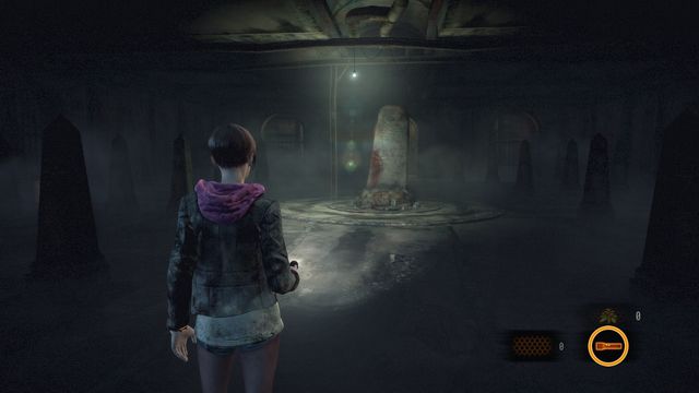 In the tomb, which you enter after getting out of the sewers - Judgement - Claire | Documents - Episode 3 - Judgement - Documents - Resident Evil: Revelations 2 Game Guide