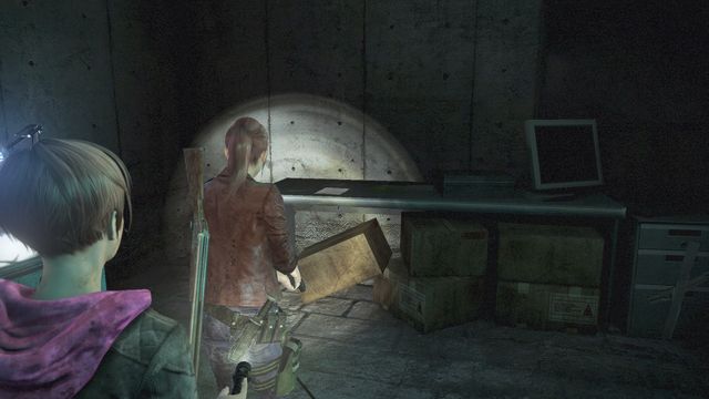 In the last room that you visit (the monitoring room), on one of the tables, to the right of the entrance - Judgement - Claire | Documents - Episode 3 - Judgement - Documents - Resident Evil: Revelations 2 Game Guide