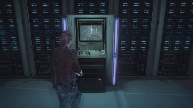 Using the switch will open the second road for Barry but will close the first one. - Find the Warden | Metamorphosis - Claire - Metamorphosis - Claire - Resident Evil: Revelations 2 Game Guide