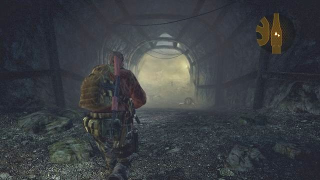 Staying under gas influence for too long will end with death. - Follow Alex underground | Metamorphosis - Barry - Metamorphosis - Barry - Resident Evil: Revelations 2 Game Guide