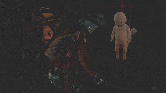 Crouch near the dolls to pass through. - Find Alex - continuing after finding Emblem key | Metamorphosis - Barry - Metamorphosis - Barry - Resident Evil: Revelations 2 Game Guide