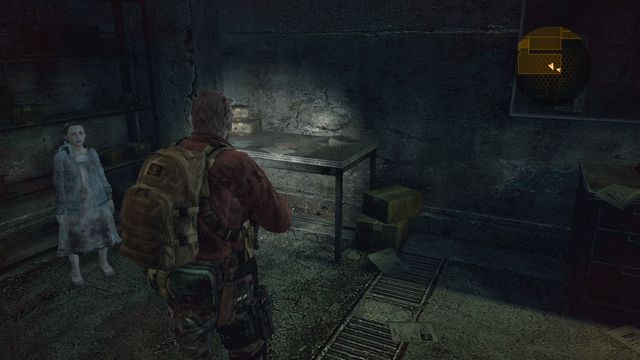 In the part where you will be searching for the key (behind the elevator use the ladder and go to the doors ahead) - Metamorphosis - Barry | Documents - Episode 4 - Metamorphosis - Documents - Resident Evil: Revelations 2 Game Guide