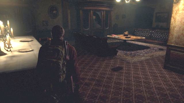 In the mansion, turn right before the painting, to the dining room - note can be found on the table - Metamorphosis - Barry | Documents - Episode 4 - Metamorphosis - Documents - Resident Evil: Revelations 2 Game Guide