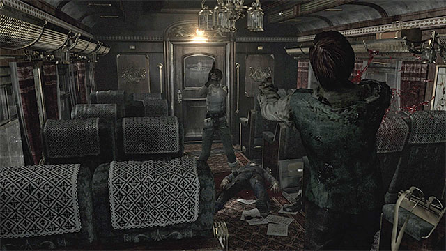 Shoot the monsters from safe distance whenever it is possible - Moving, aiming and attacking enemies | The basics - The basics - Resident Evil Zero HD Game Guide & Walkthrough